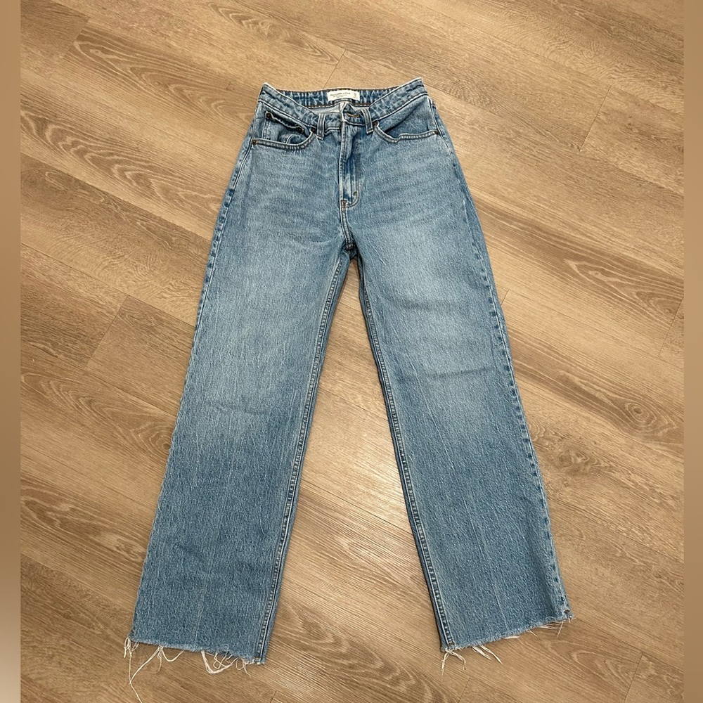 Abercrombie & Fitch Light Blue Flare Jeans